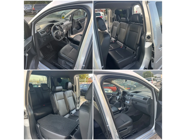 VW Caddy 2.0TDI 102kc DSG 7MESTA FULLL - автомобили, коли, обяви за нови и употребявани 14