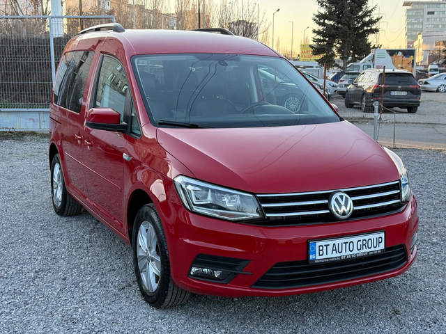 VW Caddy 2.0TDI 150HP 6+ 1МЕСТА FULL LED TECHNOLOGY - автомобили, коли, обяви за нови и употребявани 0