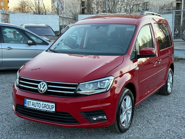 VW Caddy 2.0TDI 150HP 6+ 1МЕСТА FULL LED TECHNOLOGY - автомобили, коли, обяви за нови и употребявани 2