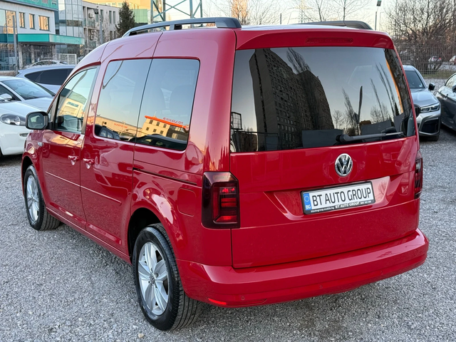 VW Caddy 2.0TDI 150HP 6+ 1МЕСТА FULL LED TECHNOLOGY - автомобили, коли, обяви за нови и употребявани 3