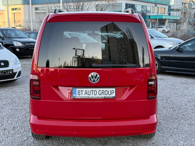 VW Caddy 2.0TDI 150HP 6+ 1МЕСТА FULL LED TECHNOLOGY - автомобили, коли, обяви за нови и употребявани 4