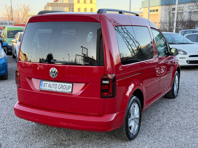 VW Caddy 2.0TDI 150HP 6+ 1МЕСТА FULL LED TECHNOLOGY - автомобили, коли, обяви за нови и употребявани 5