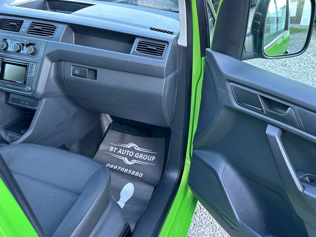 VW Caddy 2.0TDI КАТО НОВ! EURO6 - автомобили, коли, обяви за нови и употребявани 11