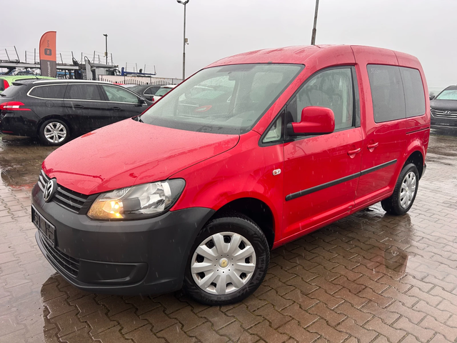 VW Caddy 1.6TDI 4+ 1 EURO 5 - автомобили, коли, обяви за нови и употребявани 0
