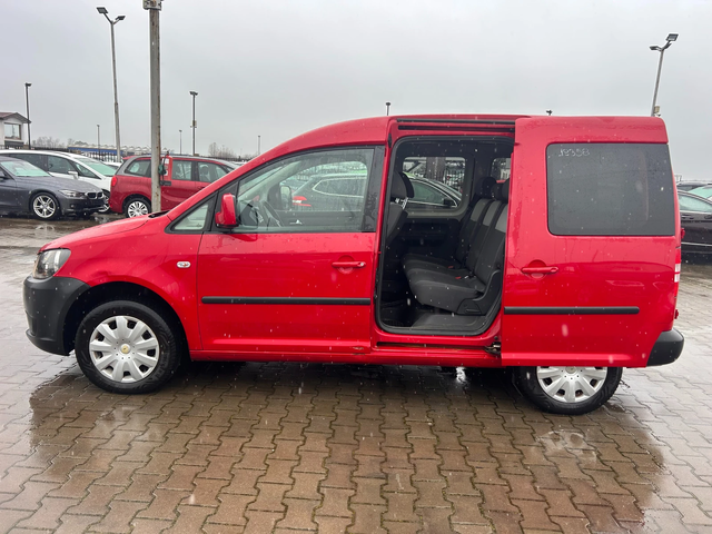 VW Caddy 1.6TDI 4+ 1 EURO 5 - автомобили, коли, обяви за нови и употребявани 10