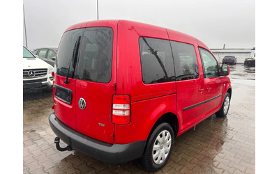 VW Caddy 1.6TDI 4+ 1 EURO 5 - автомобили, коли, обяви за нови и употребявани 6
