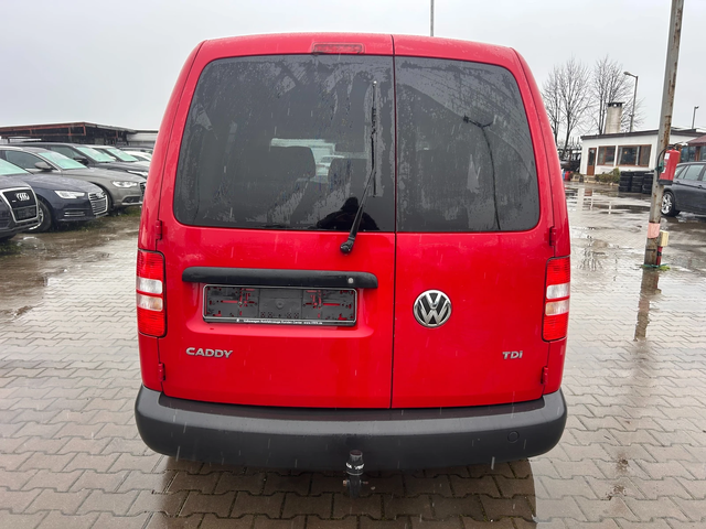 VW Caddy 1.6TDI 4+ 1 EURO 5 - автомобили, коли, обяви за нови и употребявани 7