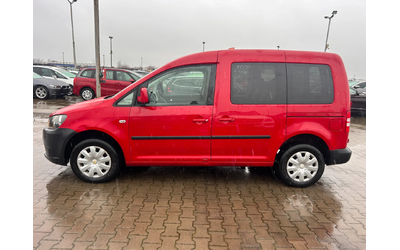 VW Caddy 1.6TDI 4+ 1 EURO 5 - автомобили, коли, обяви за нови и употребявани 9