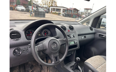VW Caddy 1.6TDI 1+ 1 EURO 5 - автомобили, коли, обяви за нови и употребявани 10
