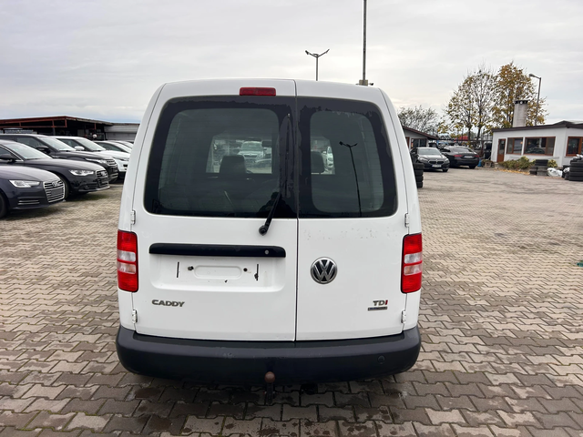 VW Caddy 1.6TDI 1+ 1 EURO 5 - автомобили, коли, обяви за нови и употребявани 6