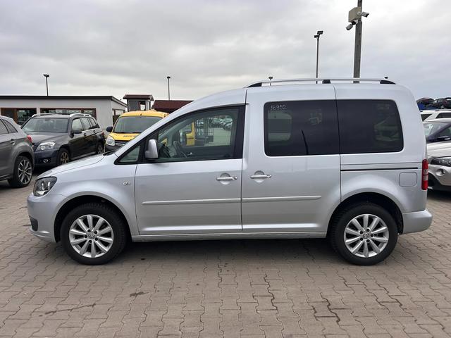 VW Caddy 1.6TDI 4+ 1 NAVI EURO 5 - автомобили, коли, обяви за нови и употребявани 11