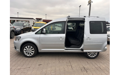 VW Caddy 1.6TDI 4+ 1 NAVI EURO 5 - автомобили, коли, обяви за нови и употребявани 9