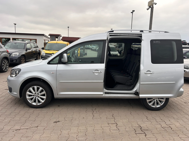 VW Caddy 1.6TDI 4+ 1 NAVI EURO 5 - автомобили, коли, обяви за нови и употребявани 9