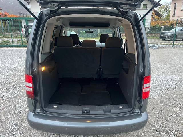 VW Caddy 2.0i ecofuel - автомобили, коли, обяви за нови и употребявани 12