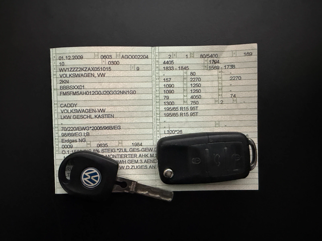 VW Caddy 2.0i Kasten EcoFuel (фабричен метан)* ТОВАРНО* - автомобили, коли, обяви за нови и употребявани 16