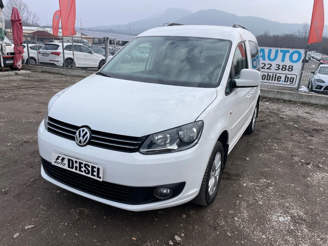 VW Caddy 1.6TDI-102-AVTOMAT-ITALIA - автомобили, коли, обяви за нови и употребявани 0