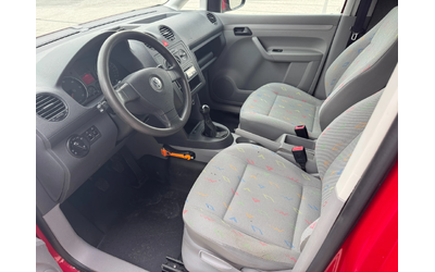 VW Caddy 1.9TDI MAXI база Климатик - автомобили, коли, обяви за нови и употребявани 6