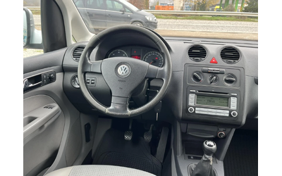 VW Caddy 1.9TDI 105кс. КЛИМАТИК EURO 4 ПАРКТРОНИК - автомобили, коли, обяви за нови и употребявани 11