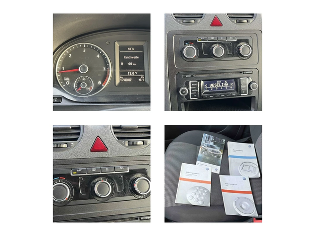 VW Caddy MAXI 1.6TDI 102кс EURO 5B КЛИМАТИК - автомобили, коли, обяви за нови и употребявани 12