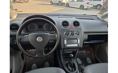 VW Caddy 2.0i-109кс= ФАБРИЧЕН МЕТАН= КЛИМАТРОНИК= ПЪТНИЧЕСК - автомобили, коли, обяви за нови и употребявани 10