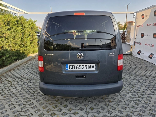 VW Caddy 2.0i-109кс= ФАБРИЧЕН МЕТАН= КЛИМАТРОНИК= ПЪТНИЧЕСК - автомобили, коли, обяви за нови и употребявани 3
