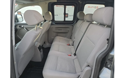 VW Caddy 2.0i-109кс= ФАБРИЧЕН МЕТАН= КЛИМАТРОНИК= ПЪТНИЧЕСК - автомобили, коли, обяви за нови и употребявани 8