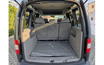 VW Caddy 2.0i-109кс= ФАБРИЧЕН МЕТАН= КЛИМАТРОНИК= ПЪТНИЧЕСК - автомобили, коли, обяви за нови и употребявани 9