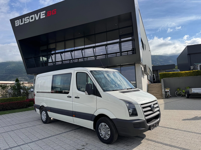 VW Crafter 2.5TDI 6-местен Клима Euro 5 - автомобили, коли, обяви за нови и употребявани 0