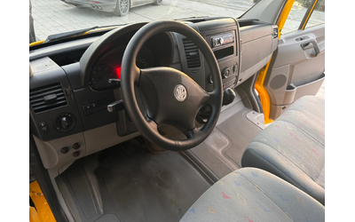 VW Crafter 2.5TDI Бордови + кран Клима - автомобили, коли, обяви за нови и употребявани 12