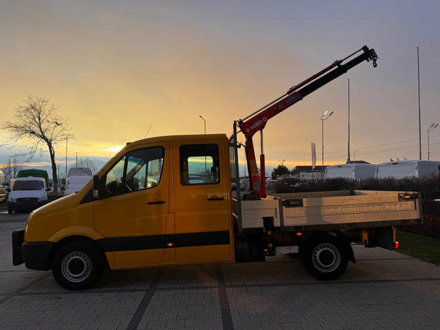 VW Crafter 2.5TDI Бордови + кран Клима - автомобили, коли, обяви за нови и употребявани 3