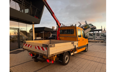 VW Crafter 2.5TDI Бордови + кран Клима - автомобили, коли, обяви за нови и употребявани 7