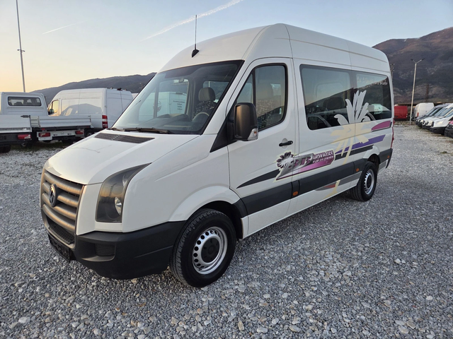 VW Crafter 2.5 TDI, Пътнически,  9местен, Клима - автомобили, коли, обяви за нови и употребявани 0