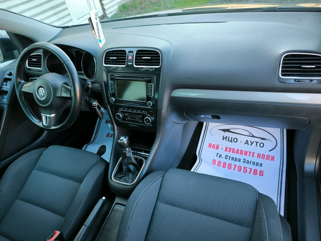 VW Golf Т.D.i-105k.c.НАВИ, КЛИМАТРОНИК, ЕВРО 5В - автомобили, коли, обяви за нови и употребявани 10