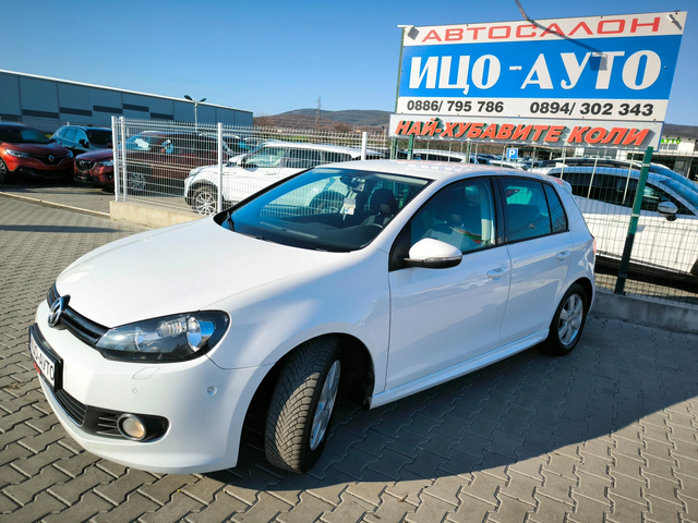 VW Golf 6-ТDi-105k.c.КЛИМАТРОНИК, ПАРК.АСИСТАНС, ЕВРО 5В - автомобили, коли, обяви за нови и употребявани 1