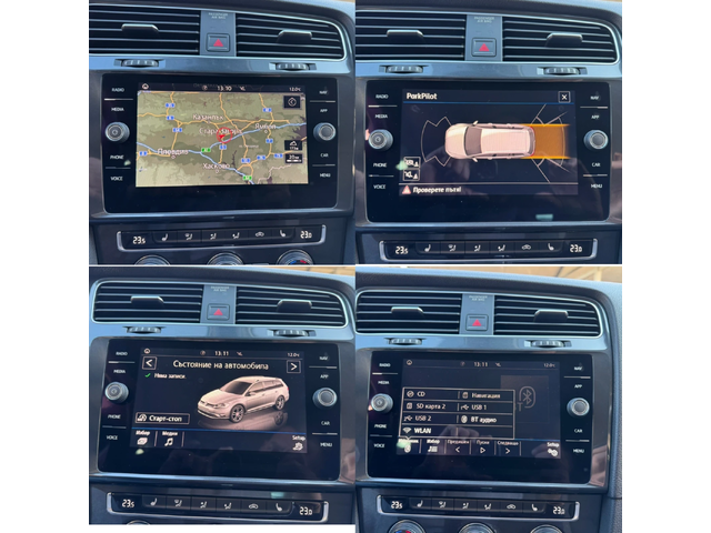 VW Golf 1.6TDI#FULLED#NAVI#DISTR#FULLASIST#ПОДГРЕВ#88000КM - автомобили, коли, обяви за нови и употребявани 15