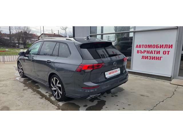 VW Golf R-Line в цвят Nardo Grey - автомобили, коли, обяви за нови и употребявани 4