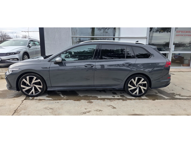 VW Golf R-Line в цвят Nardo Grey - автомобили, коли, обяви за нови и употребявани 5