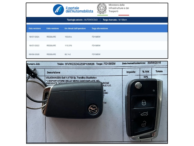 VW Golf 1.4TGI TRENDLINE BLUEMOTION - автомобили, коли, обяви за нови и употребявани 16