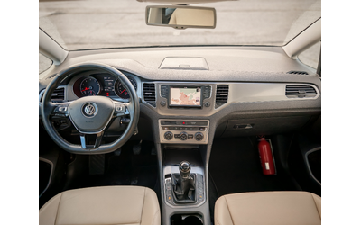 VW Golf Sportsvan НАВИ-КОЖА-ДИСТРОНИК - автомобили, коли, обяви за нови и употребявани 10
