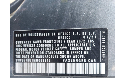 VW JETTA 1.4L I-4 DI, DOHC, VVT, TURBO, 147HP Front Wheel Drive - автомобили, коли, обяви за нови и употребявани 8