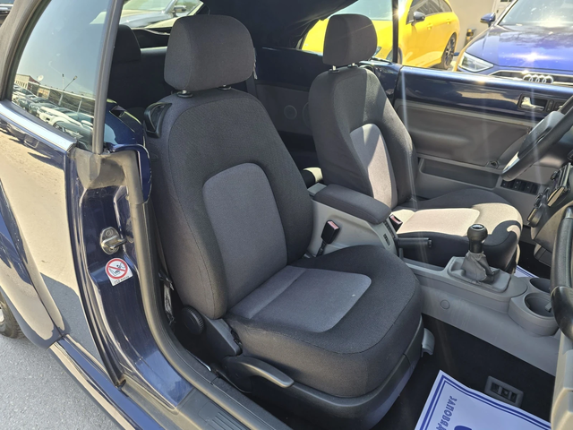 VW New beetle Cabrio - 1.9TDI - 100к.с. - автомобили, коли, обяви за нови и употребявани 12