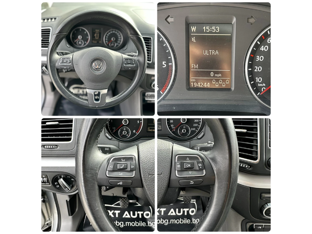 VW Sharan 2.0TDI 140HP 6+ 1 CAMERA NAVI EURO5B - автомобили, коли, обяви за нови и употребявани 13