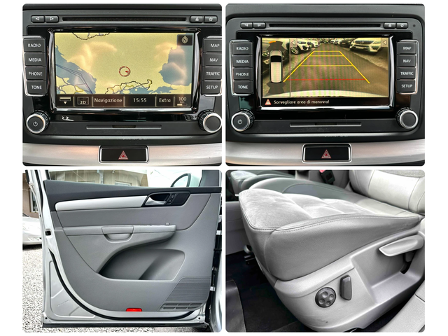 VW Sharan 2.0TDI 140HP 6+ 1 CAMERA NAVI EURO5B - автомобили, коли, обяви за нови и употребявани 14