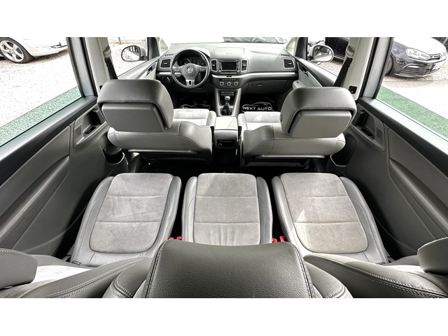 VW Sharan 2.0TDI 140HP 6+ 1 CAMERA NAVI EURO5B - автомобили, коли, обяви за нови и употребявани 8