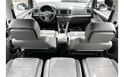 VW Sharan 2.0TDI 140HP 6+ 1 CAMERA NAVI EURO5B - автомобили, коли, обяви за нови и употребявани 9