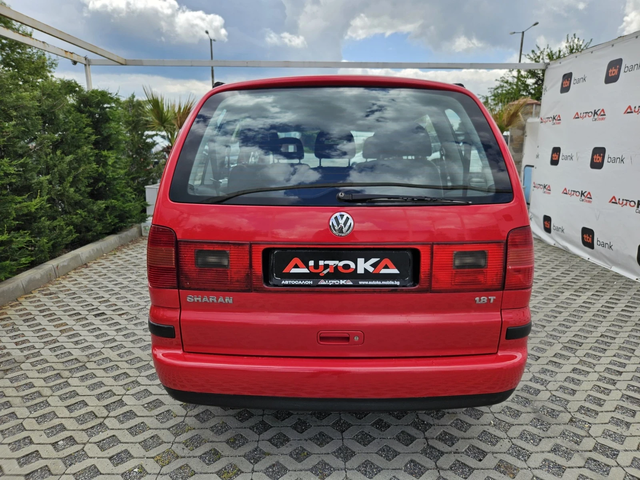 VW Sharan 1.8T-150кс= 7МЕСТА= КЛИМАТРОНИК= ПОДХОДЯЩ ЗА ГАЗ - автомобили, коли, обяви за нови и употребявани 3