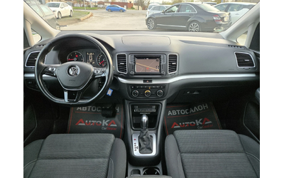 VW Sharan 2.0TDI-150кс= 7МЕСТА= АВТОМАТ= ДИСТРОНИК= LED - автомобили, коли, обяви за нови и употребявани 12