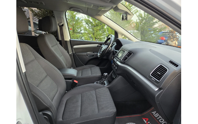 VW Sharan 2.0TDI-150кс= 7МЕСТА= АВТОМАТ= ДИСТРОНИК= LED - автомобили, коли, обяви за нови и употребявани 14