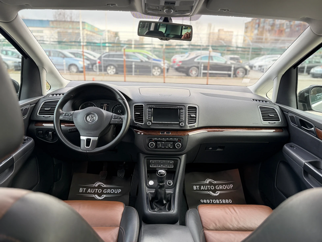 VW Sharan Business 5+ 1 МЕСТА 2.0TDI/140HP 4MOTION TOP! - автомобили, коли, обяви за нови и употребявани 9
