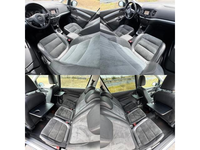 VW Sharan 2.0 TDI / LED / AVTOMAT / HIGHLINE / KOJA / NAVI - автомобили, коли, обяви за нови и употребявани 10